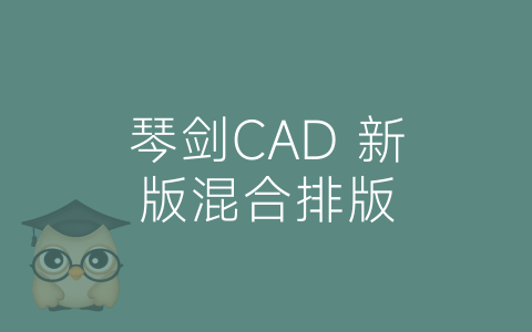 琴剑CAD 新版混合排版-博士钣金 - www.bsbanjin.com